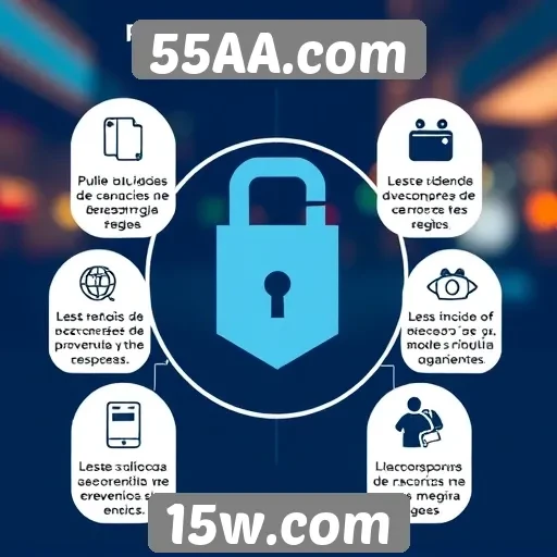 Principais recursos de segurança no 55AA.com